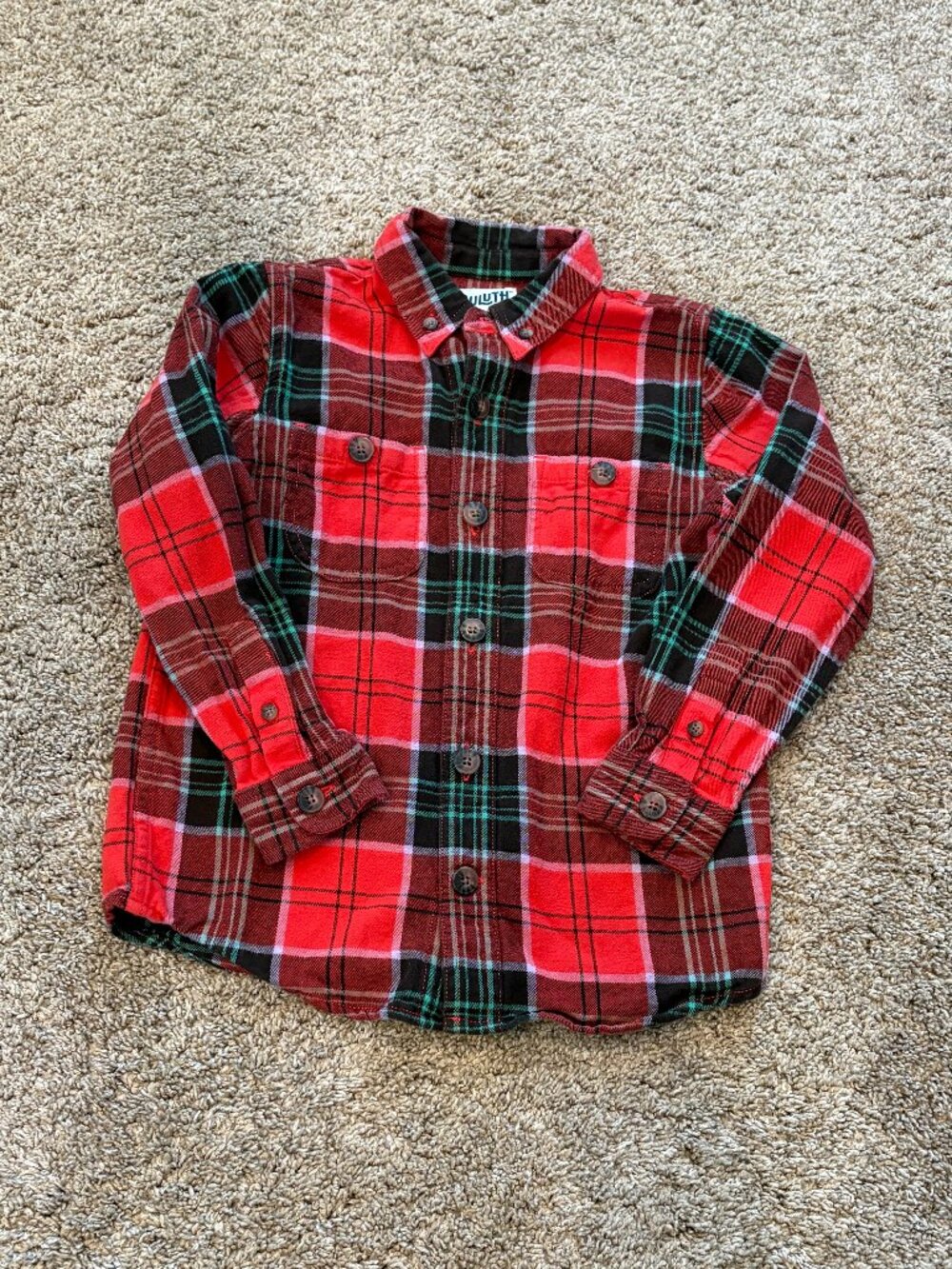 Duluth Button Down shirt- Kid